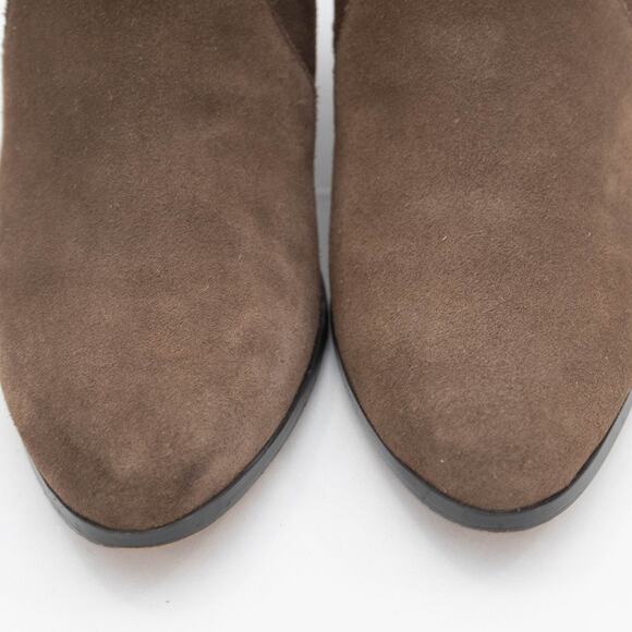 Crown Vintage Brown Suede Saleen Ankle Boots Size 8 - Picture 4 of 12